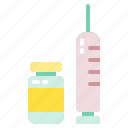 vaccine, syringe, injection, vaccination