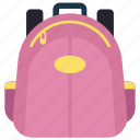 backpack, bag, luggage, sackpack, school bag