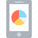 analytics, graph, infographic, mobile, mobile graph