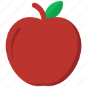 apple, food, fruit, red