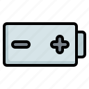 battery, minus, poles, electronics, negative, positive, power