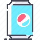 beverage, can, cola, pepsi, soda