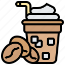 coffee, drink, espresso, frappe, smoothie