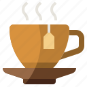 beverage, food, hot, outline, outlined, restaurant, tea