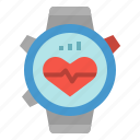 cardiogram, healthcare, heart, rate, smartwatch