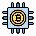 bitcoin, cpu, cryptocurrency, blockchain, currency, business, finance