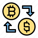 bitcoin, exchange, cryptocurrency, money, finance, business