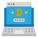 account, bitcoin, laptop, login, password