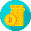 bit, bitcoin, coin, currency, gold, golden, money