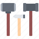 hammer, tools, blacksmith, forging