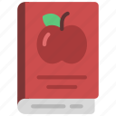 nutritional, book, nutrition, apple, health