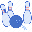 ball, bowling, pins, spare