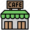 cafe, coffee, counter, register, shop