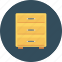 archive, brief, documents, lockers, office icon