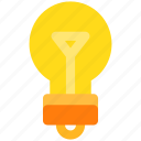 bulb, idea, lamp, light