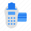 card, credit, machine, payment, shopping