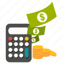 banking, business, calculator, coin, money, pay, payment