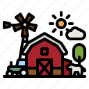 barn, farm, house, farming, gardening