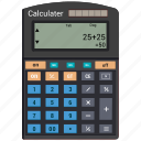 calculator, calculator machine, math, mathematics