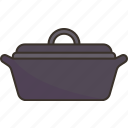 lodge, oven, pot, cookware, camping