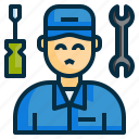 engineer, maintenance, mechanic, repair, service, technician, worker