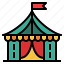 tent, circus, carnival, show, festival