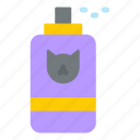 spray, pet, grooming, cat, bottle, animals