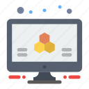 atom, info, monitor, science