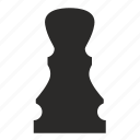 chess, game, role, rook, figure