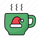 coffee, hot drink, christmas, mug, coffee cub, drink