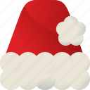 christmas, hat, santa, claus