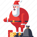 new year, gift, christmas, santa, xmas, celebration, santa claus