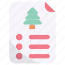 list, checklist, christmas, xmas, celebration, party