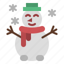 christmas, snowman, winter, xmas