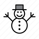 christmas, december, holidays, snow, snowman, winter, xmas