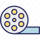 cinema, film reel, movie, multimedia