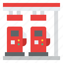 gas, station, selling, fuel, petrol