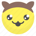 emoji, emotion, face, mascot, smile