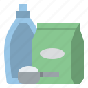 detergent, cleaning, agent, wash