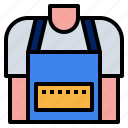 apron, chef, cook, kitchen, uniform