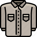 shirt, long, uniform, sleeve, fashion, clothes