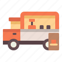 cafe, coffee, shop, truck