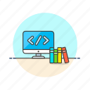 book, code, computer, html, programming, device, technology