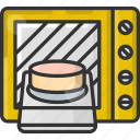 bake, baker, bakery, baking, cake, microwave oven