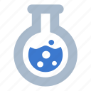 chemistry, experiment, reaction, test, tube