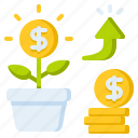 money growth, money plant, growth, profit, investment, currency, finance