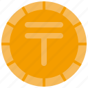 tenge, exchange, coin, money, currency, coins, finance