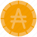 austral, coin, money, currency, coins, finance