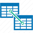 join, indexes, table, connection, conjunction, excel, compound