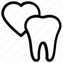 care, dental, dental heart, heart, love, stomatology, tooth